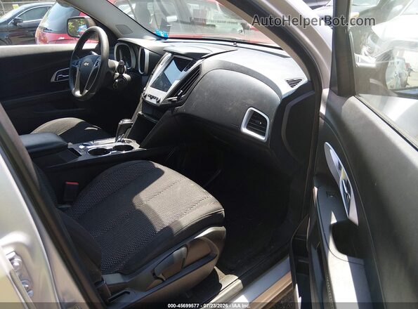 2GNALBEK3G6181072 2016 CHEVROLET EQUINOX Silver წინა სალონის ხედი