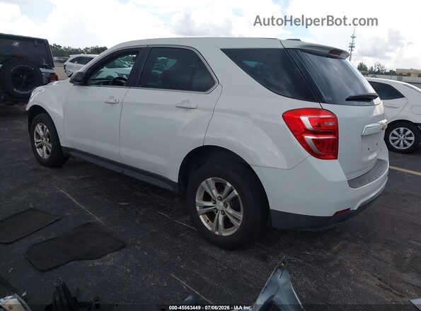 2GNALBEK3G6189625 2016 CHEVROLET EQUINOX White Rear left