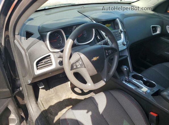 2GNALBEK3H1538894 2017 CHEVROLET EQUINOX Черный Вид панели приборов