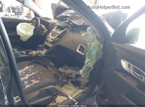 2GNALBEK3H1550320 2017 CHEVROLET EQUINOX Black Widok wnętrza z przodu