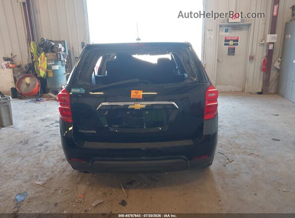 2GNALBEK3H1550320 2017 CHEVROLET EQUINOX Black Widok z przodu