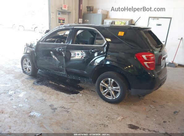 2GNALBEK3H1550320 2017 CHEVROLET EQUINOX Black Tył lewy