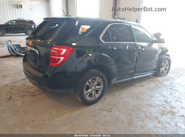 2GNALBEK3H1550320 2017 CHEVROLET EQUINOX Black Tył prawy