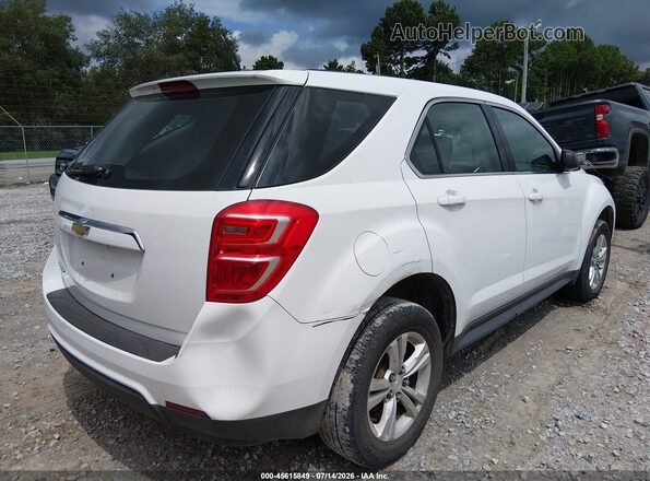 2GNALBEK3H1609883 2017 CHEVROLET EQUINOX Белый Вид спереди