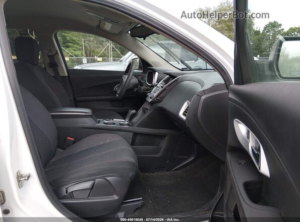 2GNALBEK3H1609883 2017 CHEVROLET EQUINOX Белый Вид салона спереди