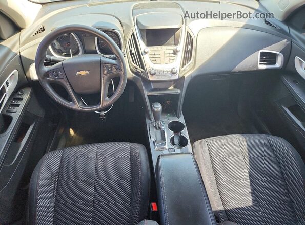 2GNALBEK3H6100086 2017 CHEVROLET EQUINOX Silver Вид панелі приладів