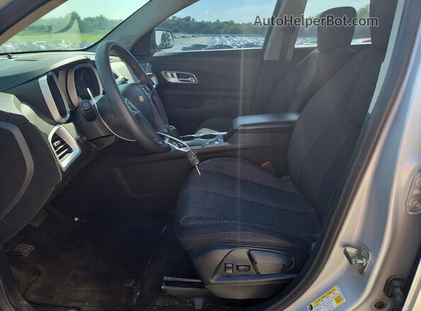 2GNALBEK3H6100086 2017 CHEVROLET EQUINOX Silver Вид салону спереду