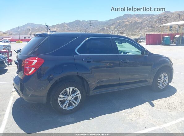 2GNALBEK3H6102730 2017 CHEVROLET EQUINOX Blue Вид задньої частини салону