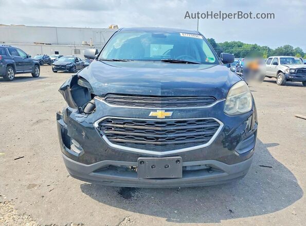 2GNALBEK4G1182048 2016 CHEVROLET EQUINOX Black Vista frontal