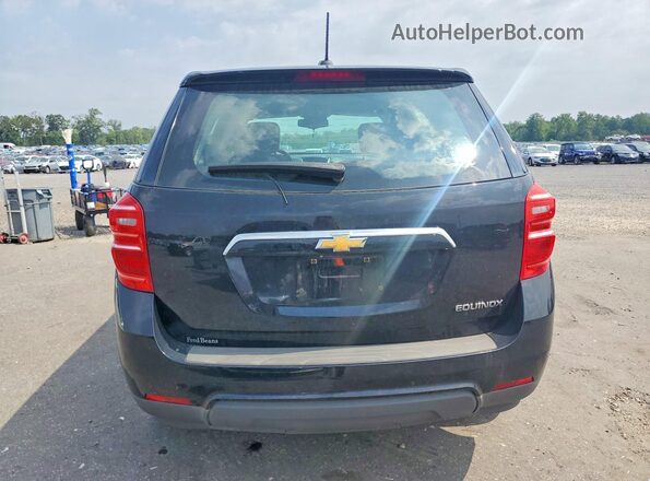 2GNALBEK4G1182048 2016 CHEVROLET EQUINOX Black Vista trasera