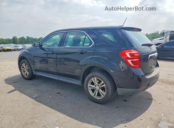 2GNALBEK4G1182048 2016 CHEVROLET EQUINOX Black Trasero izquierdo