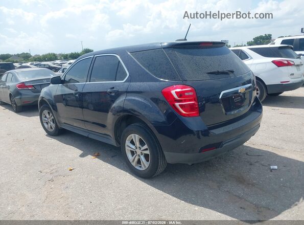 2GNALBEK4G6150753 2016 CHEVROLET EQUINOX Blue Հետևի ձախ