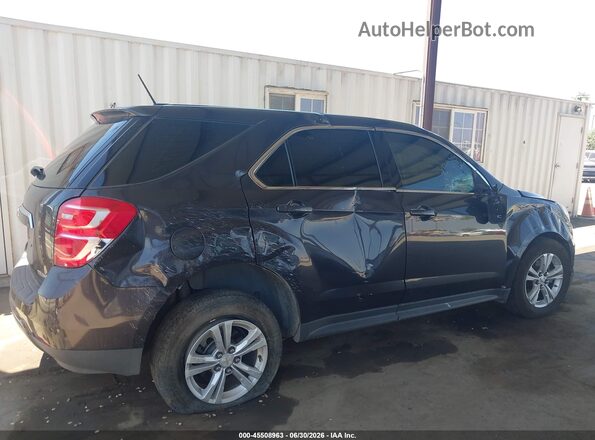 2GNALBEK4G6311635 2016 CHEVROLET EQUINOX Gray Սարքավորումների վահանակի տեսք