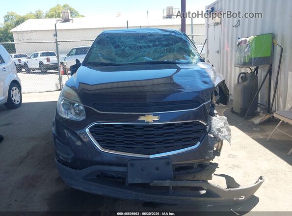 2GNALBEK4G6311635 2016 CHEVROLET EQUINOX Gray Առջևի վահանակի տեսք