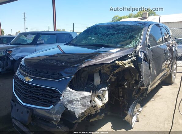 2GNALBEK4G6311635 2016 CHEVROLET EQUINOX Gray Սալոնի հետևի տեսք