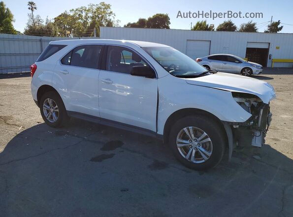 2GNALBEK4H1579230 2017 CHEVROLET EQUINOX White Przód prawy