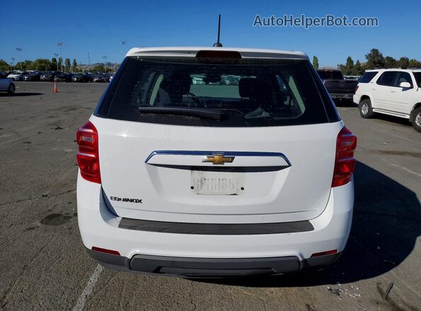 2GNALBEK4H1579230 2017 CHEVROLET EQUINOX White Widok z tyłu