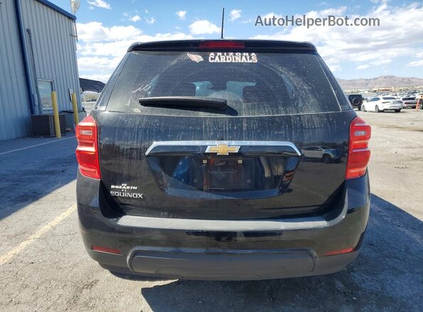 2GNALBEK4H1598425 2017 CHEVROLET EQUINOX Black Հետևի տեսք