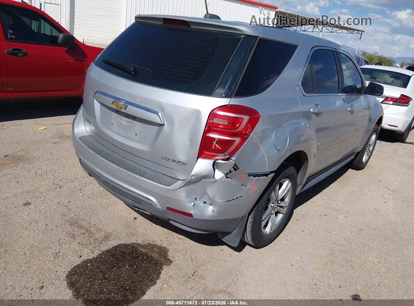 2GNALBEK5G1124532 2016 CHEVROLET EQUINOX Silver Задня права чверть