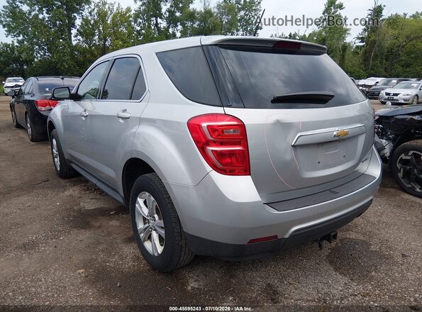 2GNALBEK5G1143775 2016 CHEVROLET EQUINOX Silver უკანა მარცხენა