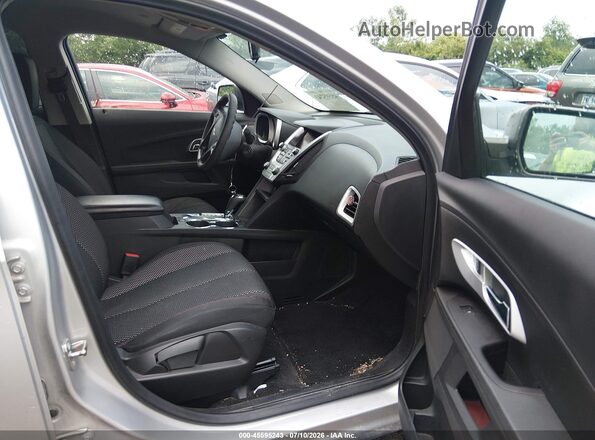 2GNALBEK5G1143775 2016 CHEVROLET EQUINOX Silver წინა სალონის ხედი
