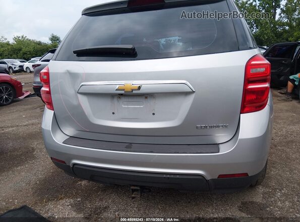 2GNALBEK5G1143775 2016 CHEVROLET EQUINOX Silver 