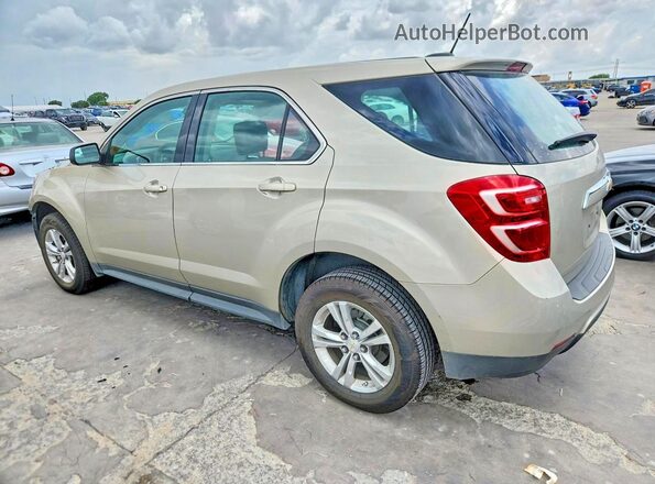 2GNALBEK5G1158244 2016 CHEVROLET EQUINOX Beige Задня ліва чверть