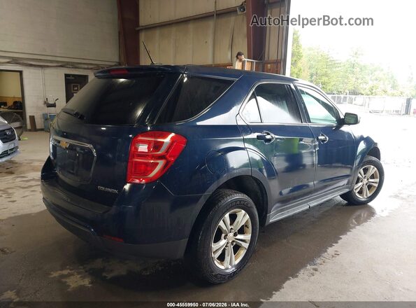 2GNALBEK5G1160446 2016 CHEVROLET EQUINOX Navy Задняя правая четверть