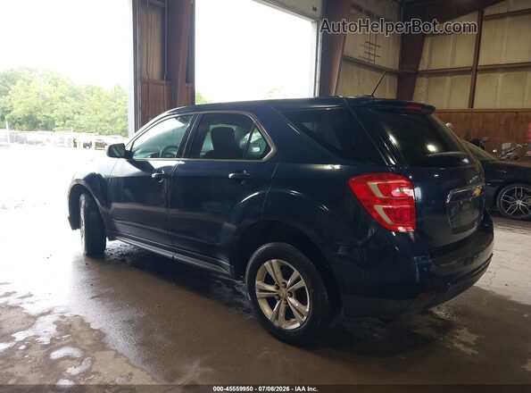 2GNALBEK5G1160446 2016 CHEVROLET EQUINOX Navy Задняя левая четверть