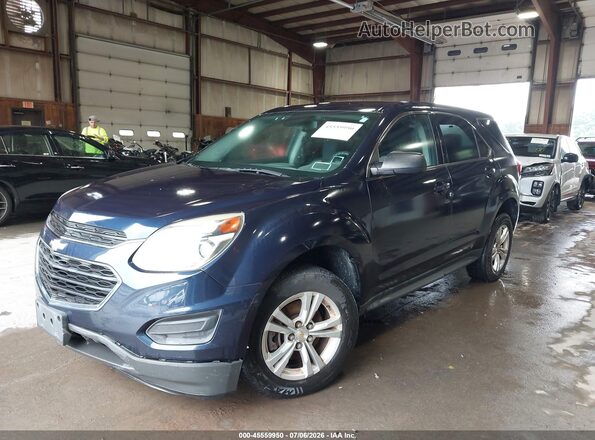 2GNALBEK5G1160446 2016 CHEVROLET EQUINOX Navy Передняя левая четверть