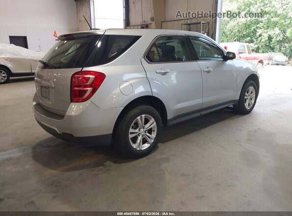2GNALBEK5H1526990 2017 CHEVROLET EQUINOX Silver Tył prawy