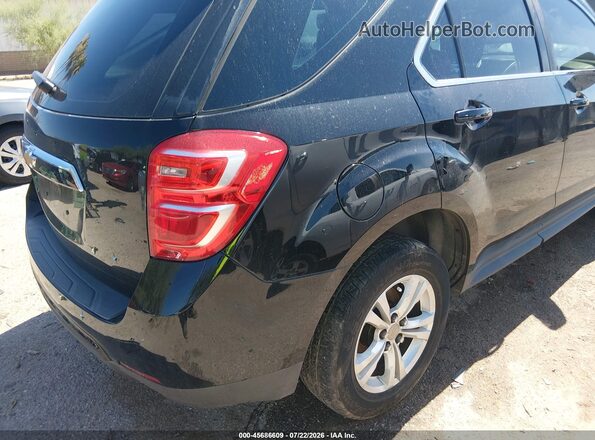 2GNALBEK5H1539089 2017 CHEVROLET EQUINOX Black Front view