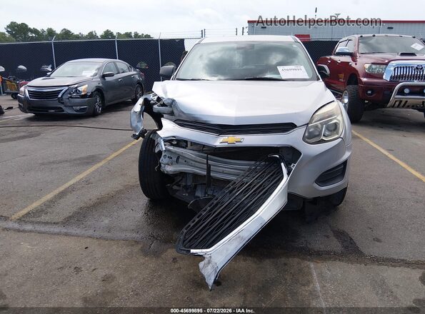 2GNALBEK5H1554613 2017 CHEVROLET EQUINOX Silver ხელსაწყოთა პანელის ხედი