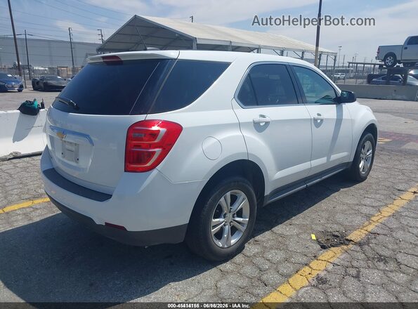 2GNALBEK5H1590382 2017 CHEVROLET EQUINOX White Trasero derecho