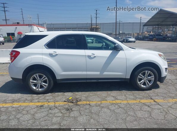 2GNALBEK5H1590382 2017 CHEVROLET EQUINOX White Vista interior trasera
