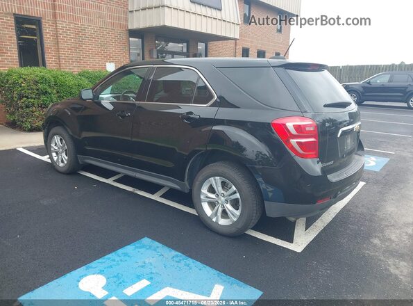2GNALBEK5H1590995 2017 CHEVROLET EQUINOX Black Trasero izquierdo