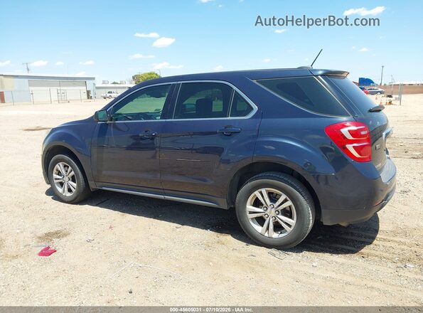 2GNALBEK6H1535097 2017 CHEVROLET EQUINOX Blue Widok wnętrza 360 stopni