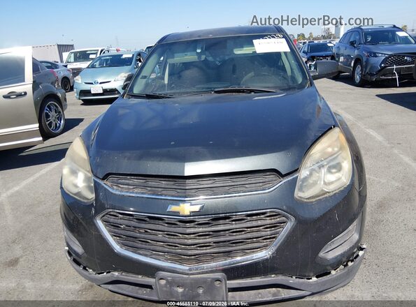 2GNALBEK6H1602975 2017 CHEVROLET EQUINOX Gray წინა პანელის ხედი