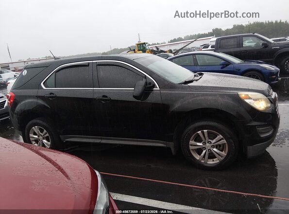 2GNALBEK7G1125312 2016 CHEVROLET EQUINOX Black Widok wnętrza z tyłu