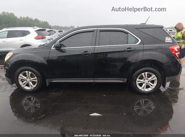2GNALBEK7G1125312 2016 CHEVROLET EQUINOX Black Widok wnętrza 360 stopni