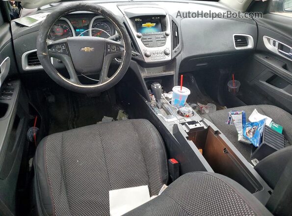 2GNALBEK7H1565287 2017 CHEVROLET EQUINOX Синий Вид панели приборов