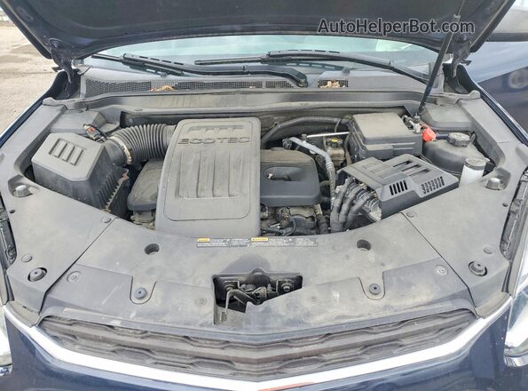 2GNALBEK7H1565287 2017 CHEVROLET EQUINOX Синий Вид подкапотного пространства