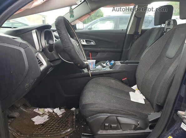 2GNALBEK7H1565287 2017 CHEVROLET EQUINOX Синий Вид салона спереди