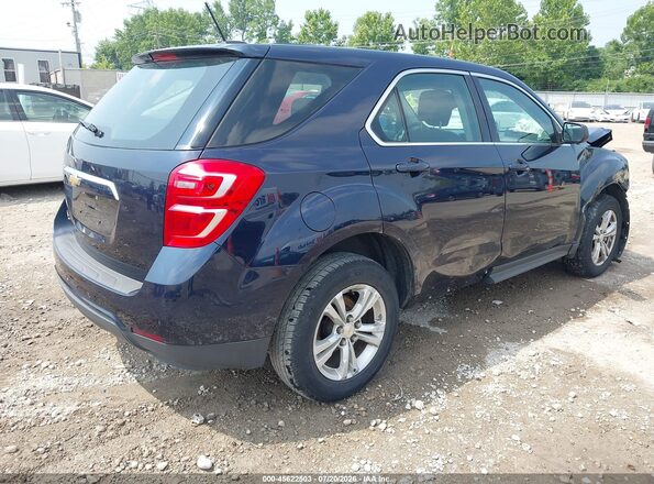 2GNALBEK7H1580968 2017 CHEVROLET EQUINOX Dark Blue Tył prawy
