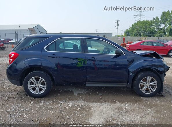 2GNALBEK7H1580968 2017 CHEVROLET EQUINOX Dark Blue Widok wnętrza 360 stopni