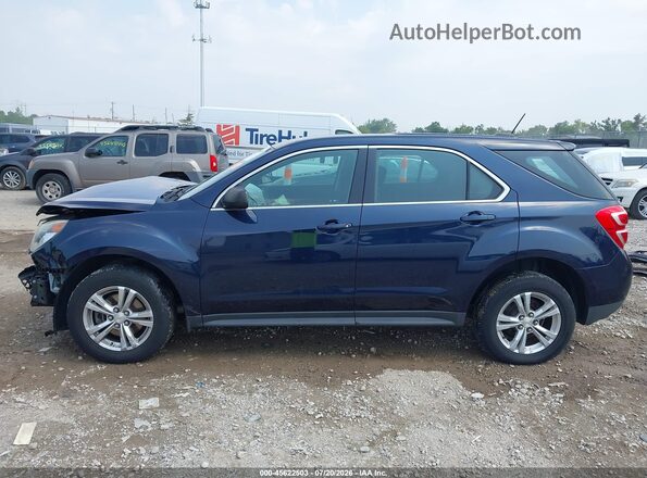 2GNALBEK7H1580968 2017 CHEVROLET EQUINOX Dark Blue 