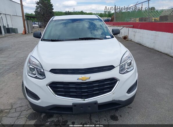 2GNALBEK7H1595597 2017 CHEVROLET EQUINOX White Սարքավորումների վահանակի տեսք