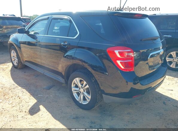 2GNALBEK8G1184644 2016 CHEVROLET EQUINOX Black უკანა მარცხენა