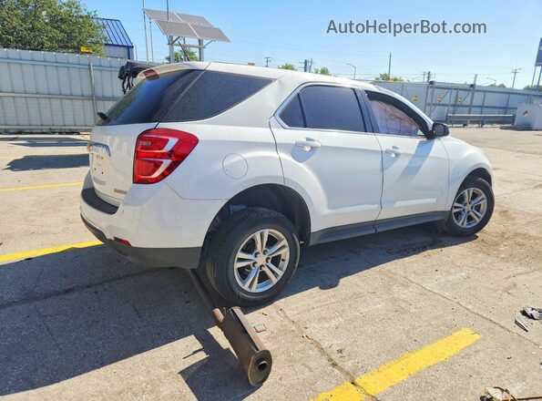 2GNALBEK8G6172447 2016 CHEVROLET EQUINOX White Задня права чверть
