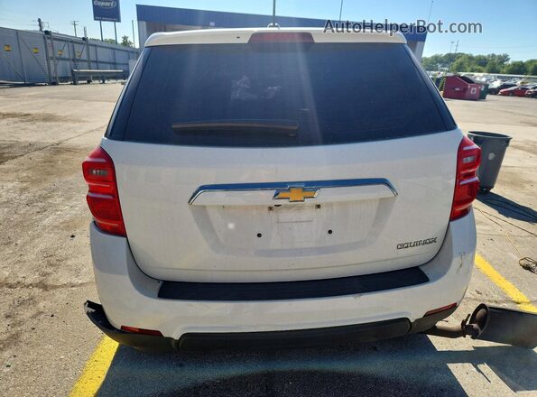 2GNALBEK8G6172447 2016 CHEVROLET EQUINOX White Вид ззаду